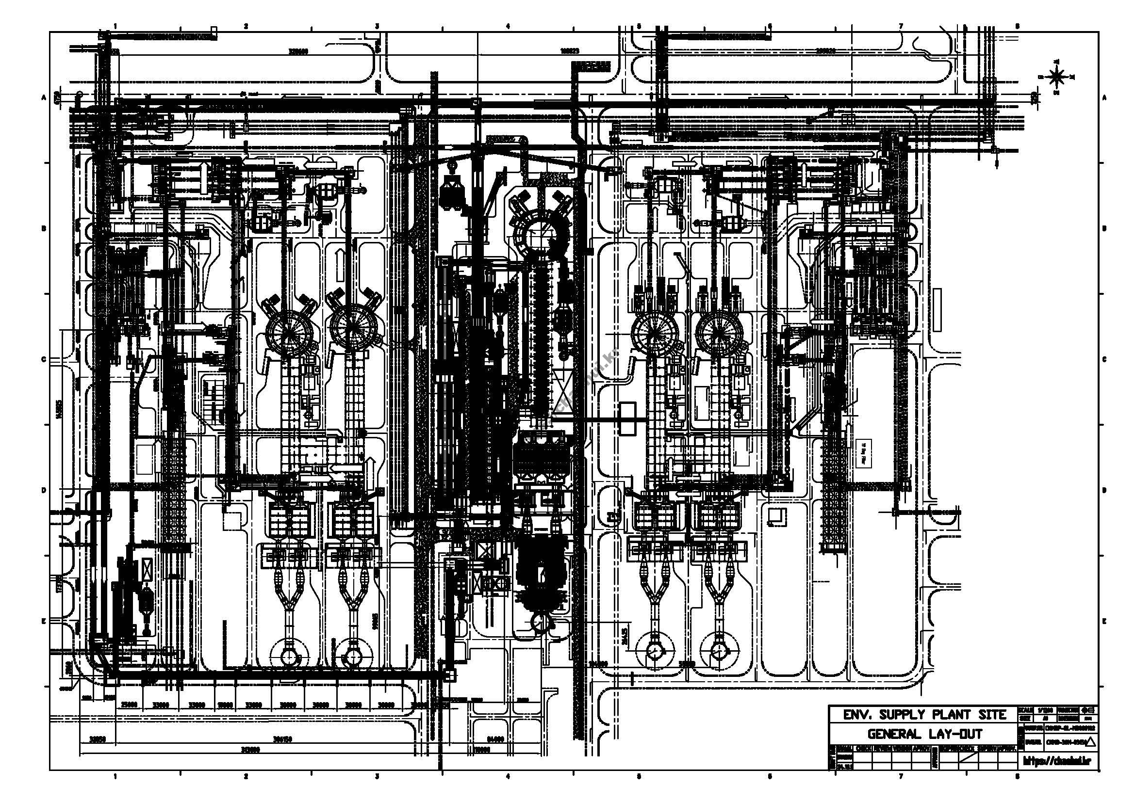 GENERAL LAYOUT 캐드(CAD) 프로그램을 이용하여 도면 작도 실습을 위한 도면 모음입니다.자신이 사용하는 CAD 프로그램에 대한 사용법과 명령어를 어느 정도는 다룰 수 있어야 실습을 할 수 있을 것입니다.