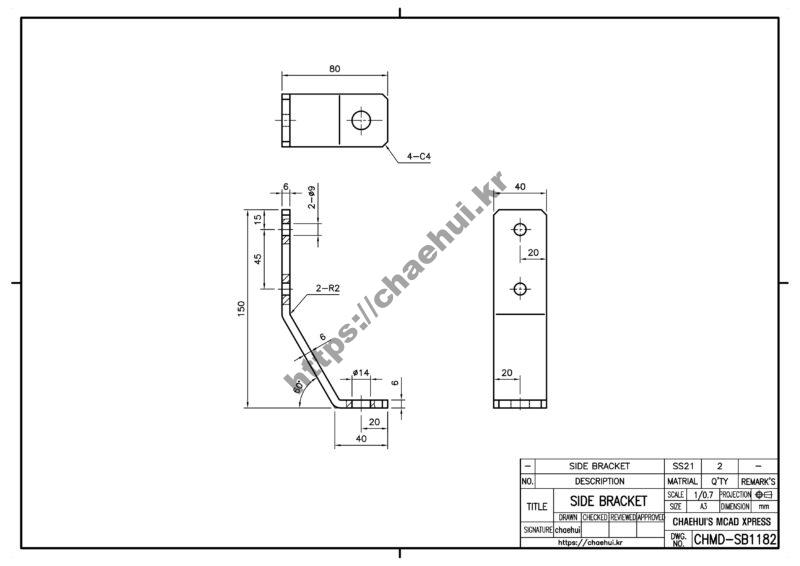 side bracket