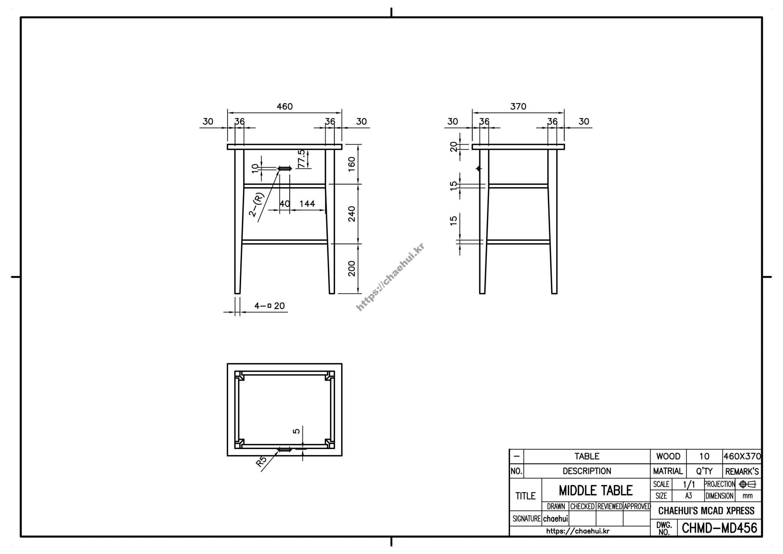 table4159 scaled 캐드(CAD) 프로그램을 이용하여 도면 작도 실습을 위한 도면 모음입니다.자신이 사용하는 CAD 프로그램에 대한 사용법과 명령어를 어느 정도는 다룰 수 있어야 실습을 할 수 있을 것입니다.