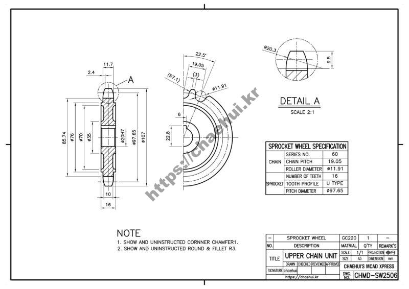 sprocket wheel 체인스프로킷 이야기 우리가 매일 사용하는 물건들, 혹은 거대한 산업 설비들 속에는 눈에 띄지 않지만 매우 중요한 역할을 하는 부품들이 있습니다. 자전거의 페달을 밟을 때, 오토바이가 힘차게 나아갈 때, 공장의 컨베이어 벨트가 물건을 실어 나를 때, 심지어는 에스컬레이터가 움직일 때에도 없어서는 안 될 핵심 요소가 있습니다. 바로 ‘체인스프로킷(Chain Sprocket)’입니다. 체인스프로킷이란 무엇인가