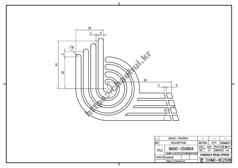 도면작도 실습도면 - 기초 도면 실습(BASIC-250804) 45 BASIC 250804 기초 실습 도면 – BASICE 250804**‘원(CIRCLE, 圓)’**이라는 주제를 고전적인 동양의 관점에서 해석하여, 관련 있는 고전 한시(漢詩) 3편을 선정하고 각각에 대해 작가 소개, 시 내용, 작품 해설, 감상평을 살펴보겠습니다. 🌕 1. 《月下獨酌》(월하독작) – 이백(李白) 👤 작가 소개 **이백(李白, 701~762)**은 당나라 최고의 낭만주의 시인으로, “시선(詩仙)”이라 불릴 정도로 초탈하고 자유로운 시 세계를 펼쳤습니다. 자연, 술, 달, 친구에 관한