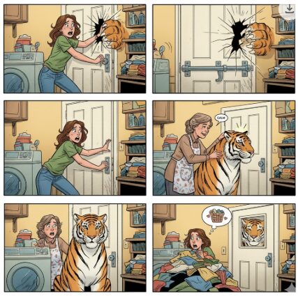 엄마가 호랑이를 진정시켜준꿈 엄마가 호랑이를 진정시켜 준 꿈 호랑이는 현재 자신이 감당하기 어렵거나 피하고 싶은 강력한 압박감, 책임, 또는 내면의 갈등을 상징합니다. 세탁실에서 문을 막고 숨는 행동은 이 문제에 정면으로 맞서기보다는 회피하고 방어하려는 자신의 심리 상태를 나타냅니다. 어머니의 등장은 문제를 해결할 수 있는 내면의 현명함이나 외부의 도움이 있음을 암시하지만, 불안은 해소되지 않았습니다. 결론적으로, 이 꿈은 자신이 현재 큰 스트레스와 불안감에 시달리고 있으며, 문제를 해결보다는 임시적으로 막으려는 상황을 반영합니다.