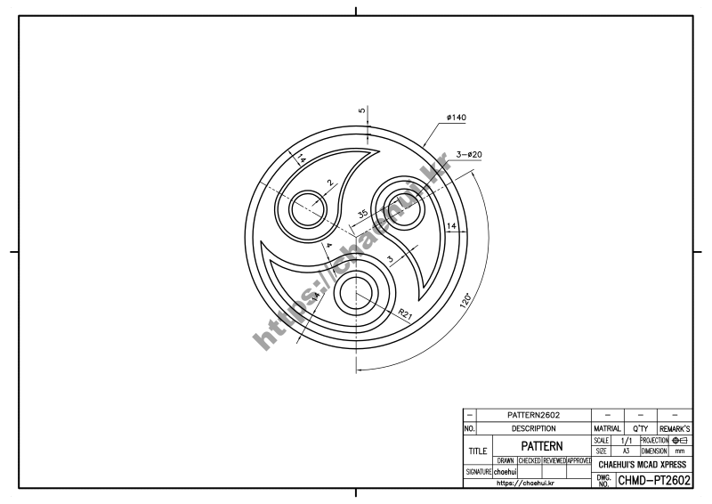 PATTERN2602 도면(Drawing/Drafting)은 단순히 그림을 그리는 기술이 아니라, 설계자의 의도를 정확하게 전달하는 **'공학적 언어'**입니다. 도면을 잘 그린다는 것은 선이 깔끔한 것을 넘어, 누구든 그 도면을 보고 오해 없이 똑같은 제품이나 건물을 만들 수 있게 한다는 뜻이죠.